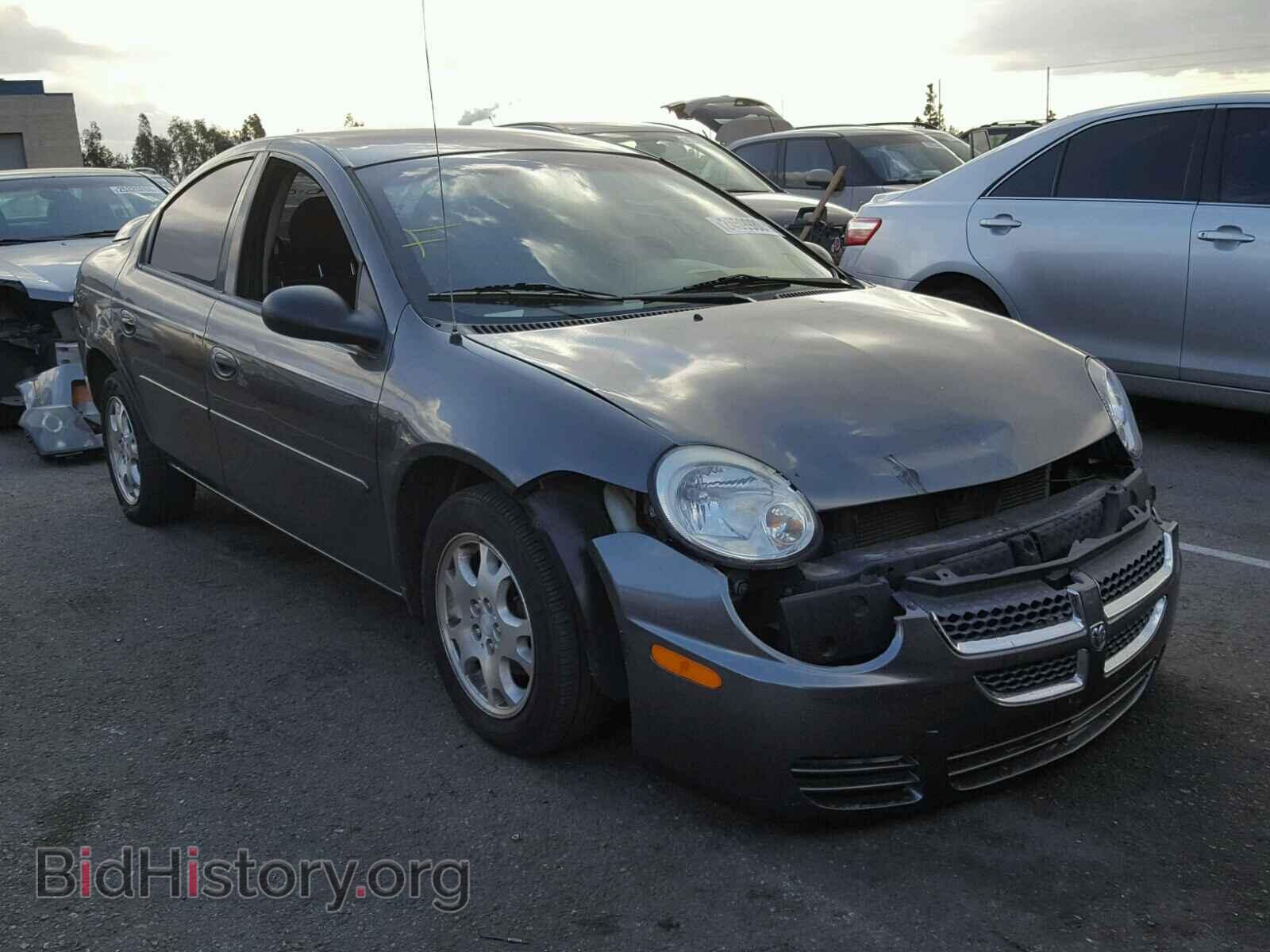 Фотография 1B3ES56C14D583239 - DODGE NEON 2004