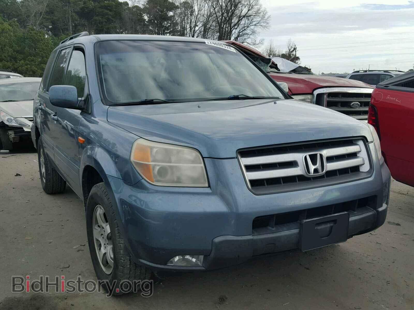 Фотография 5FNYF28458B019385 - HONDA PILOT 2008
