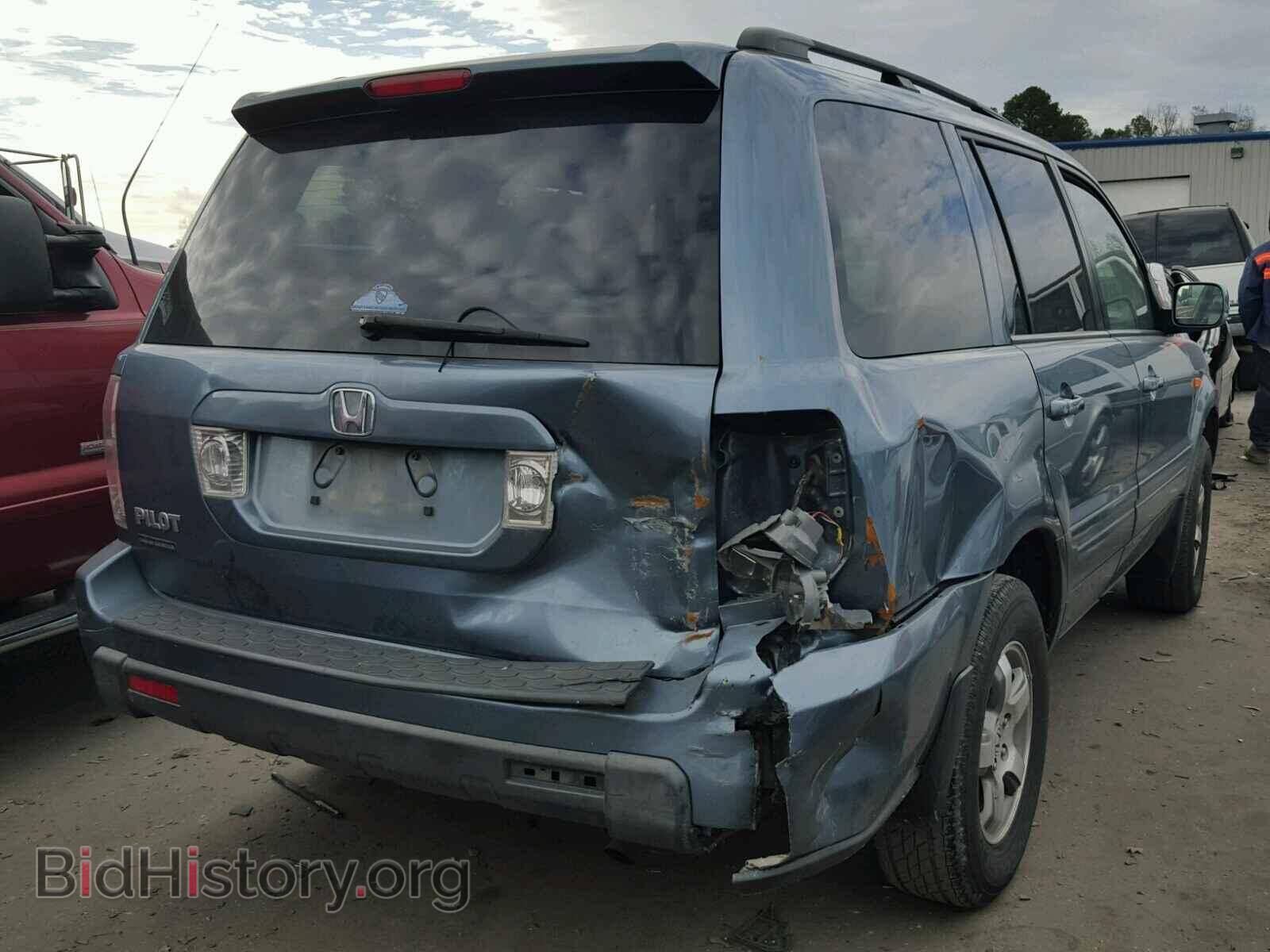 2008 HONDA PILOT - VIN: 5FNYF28458B019385 - Фото 4
