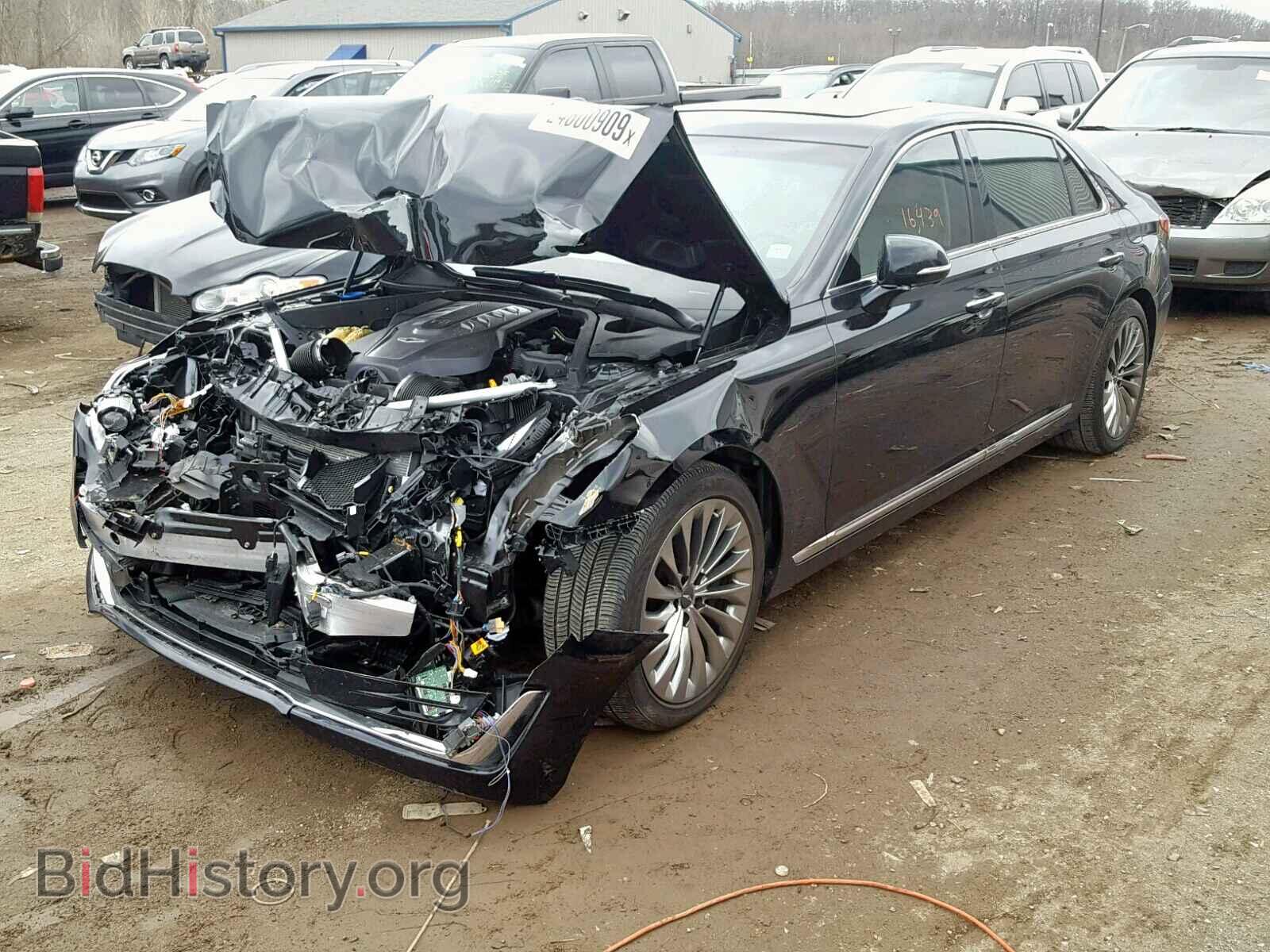 2017 GENESIS G90 - VIN: KMHG54JH0HU024763 - Фото 2