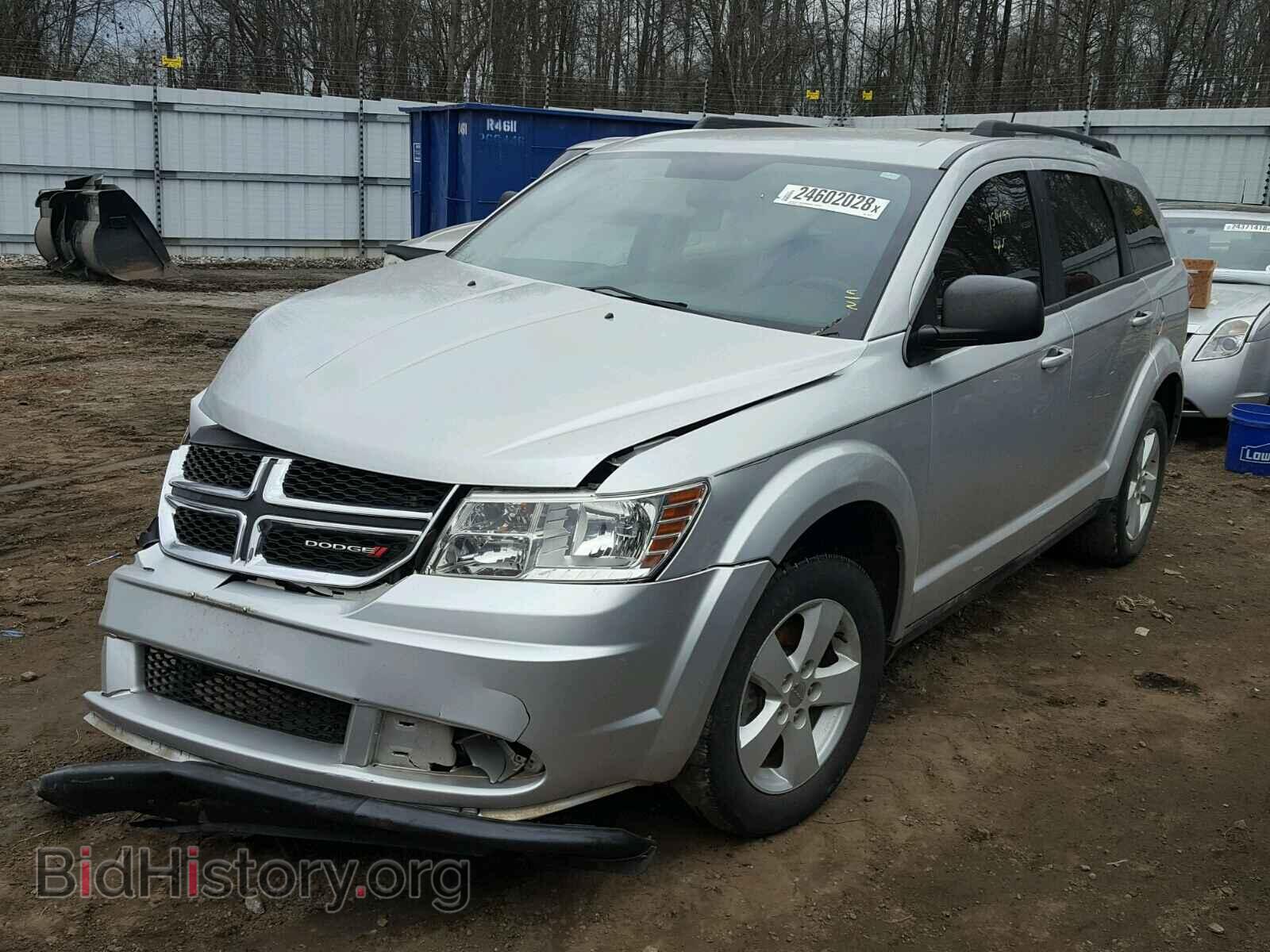 2012 DODGE JOURNEY - VIN: 3C4PDCAB1CT390747 - Фото 2