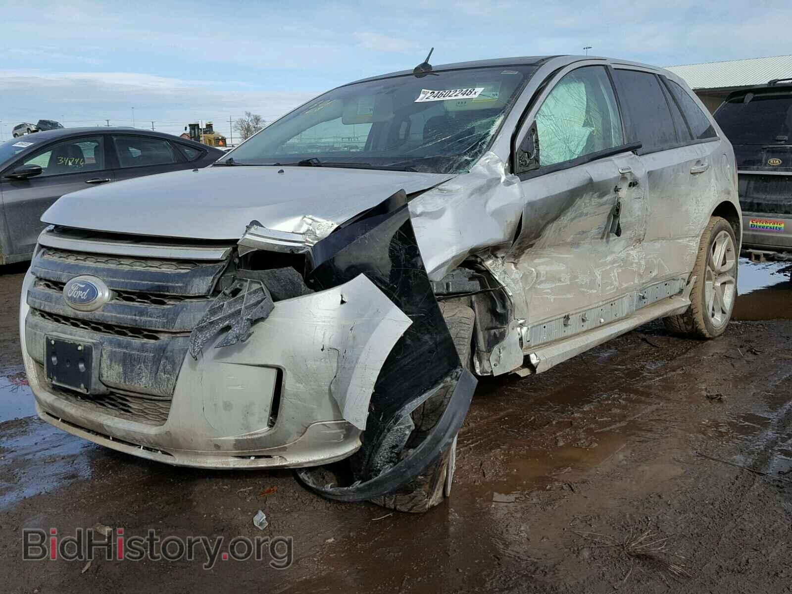 2014 FORD EDGE - VIN: 2FMDK4AK5EBA81193 - Фото 2
