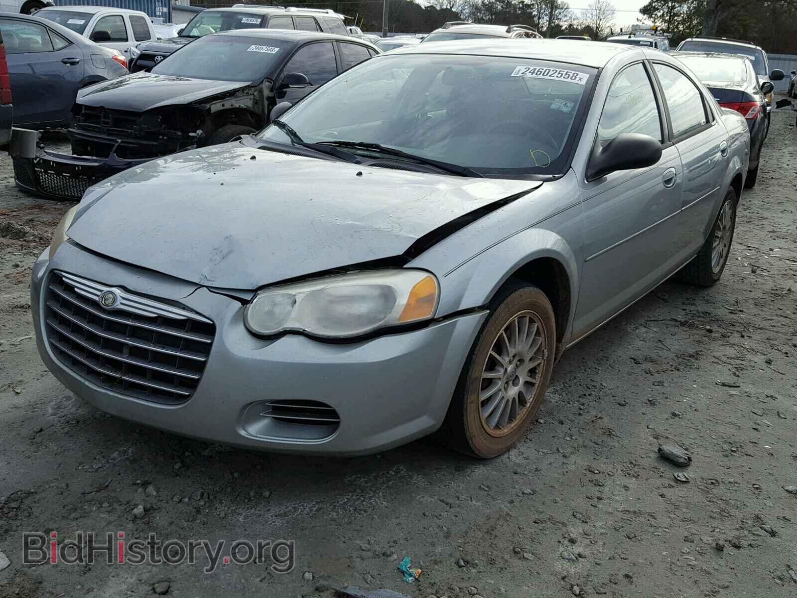 2005 CHRYSLER SEBRING - VIN: 1C3EL56R75N622660 - Фото 2
