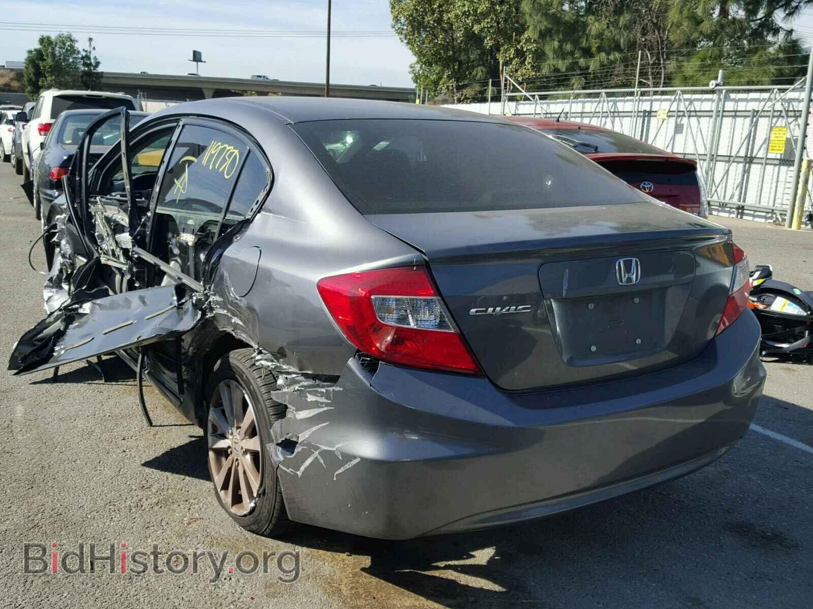 2012 HONDA CIVIC - VIN: 2HGFB2F85CH504641 - Фото 3