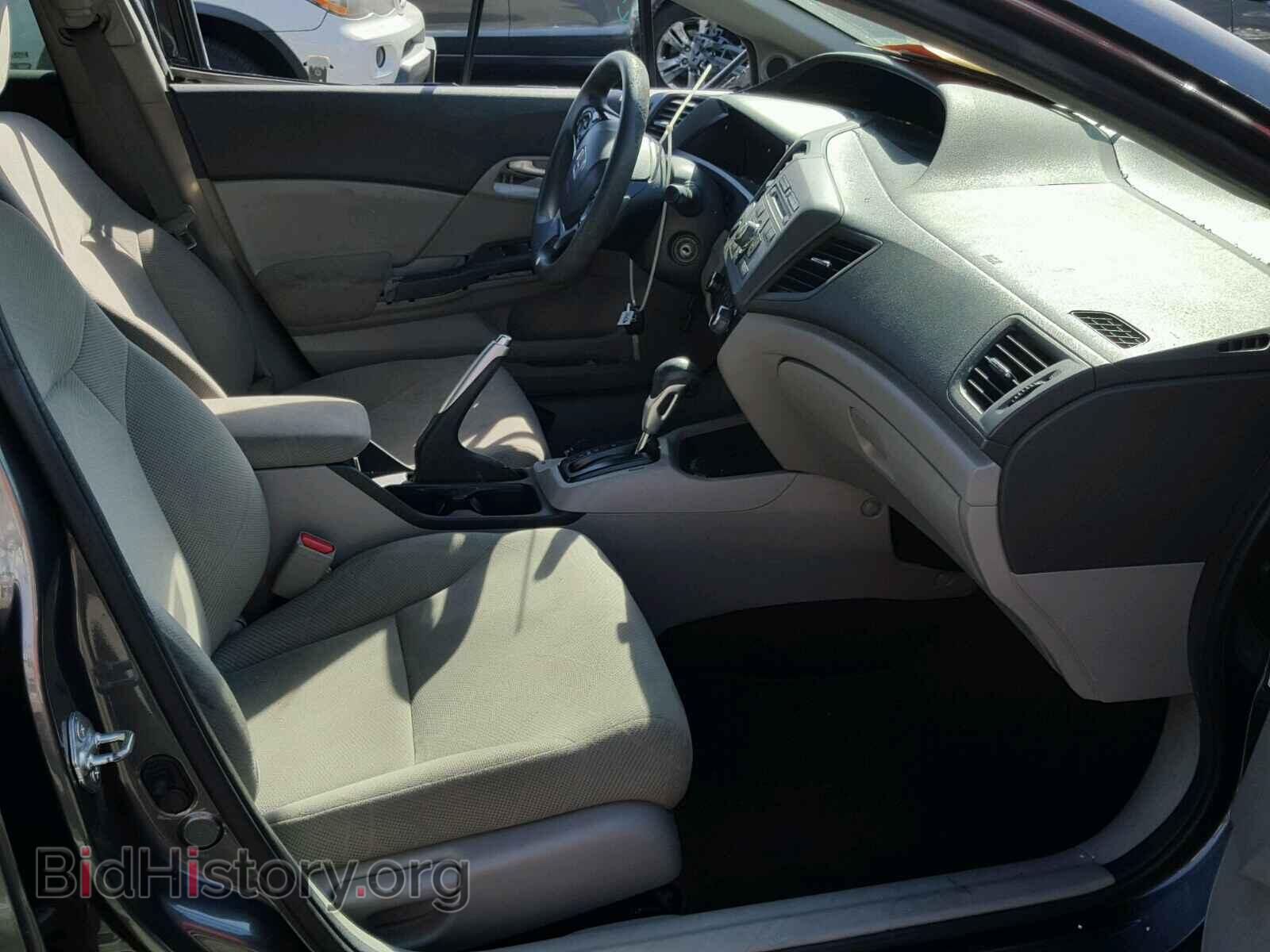 2012 HONDA CIVIC - VIN: 2HGFB2F85CH504641 - Фото 5