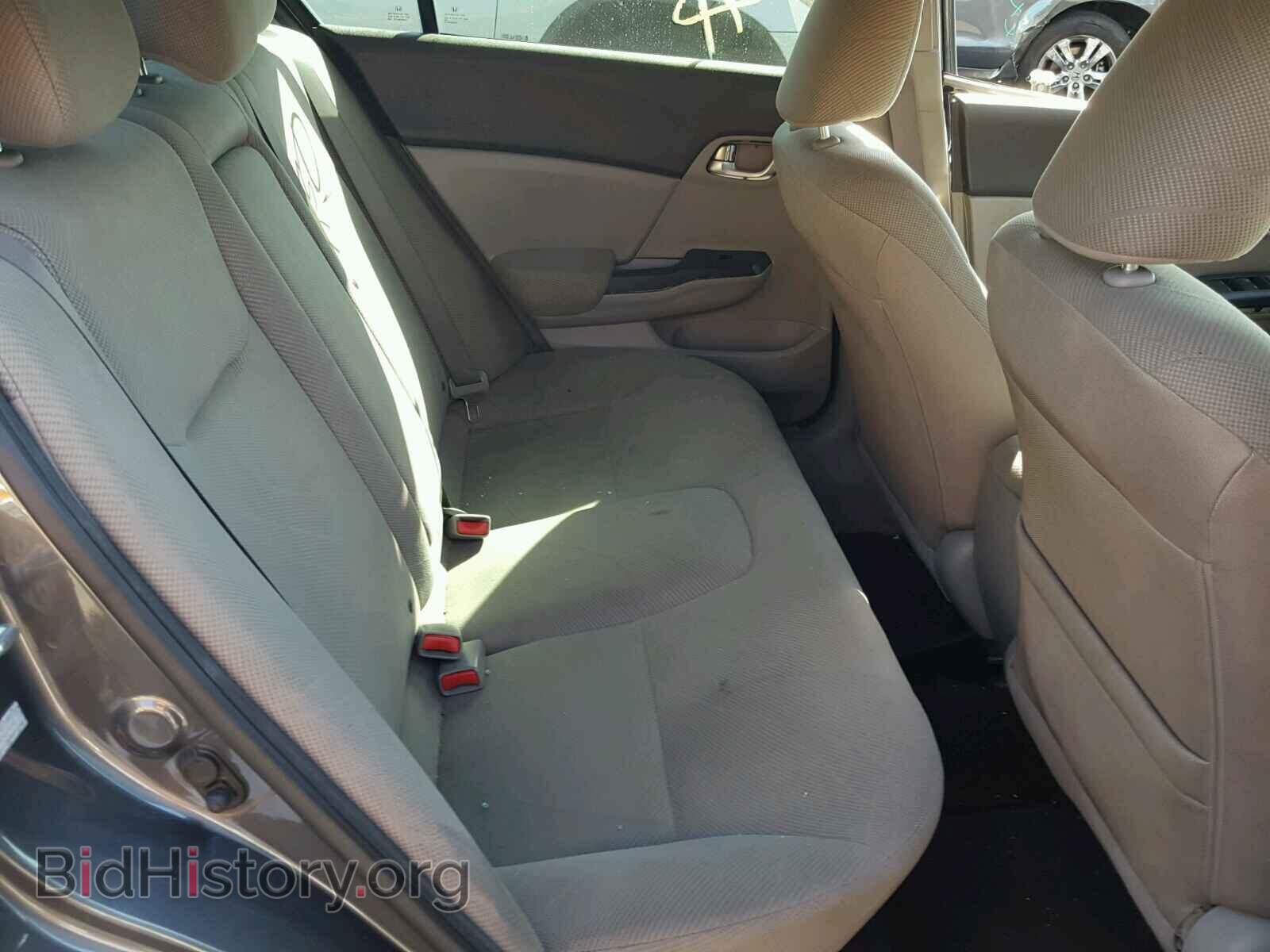 2012 HONDA CIVIC - VIN: 2HGFB2F85CH504641 - Фото 6