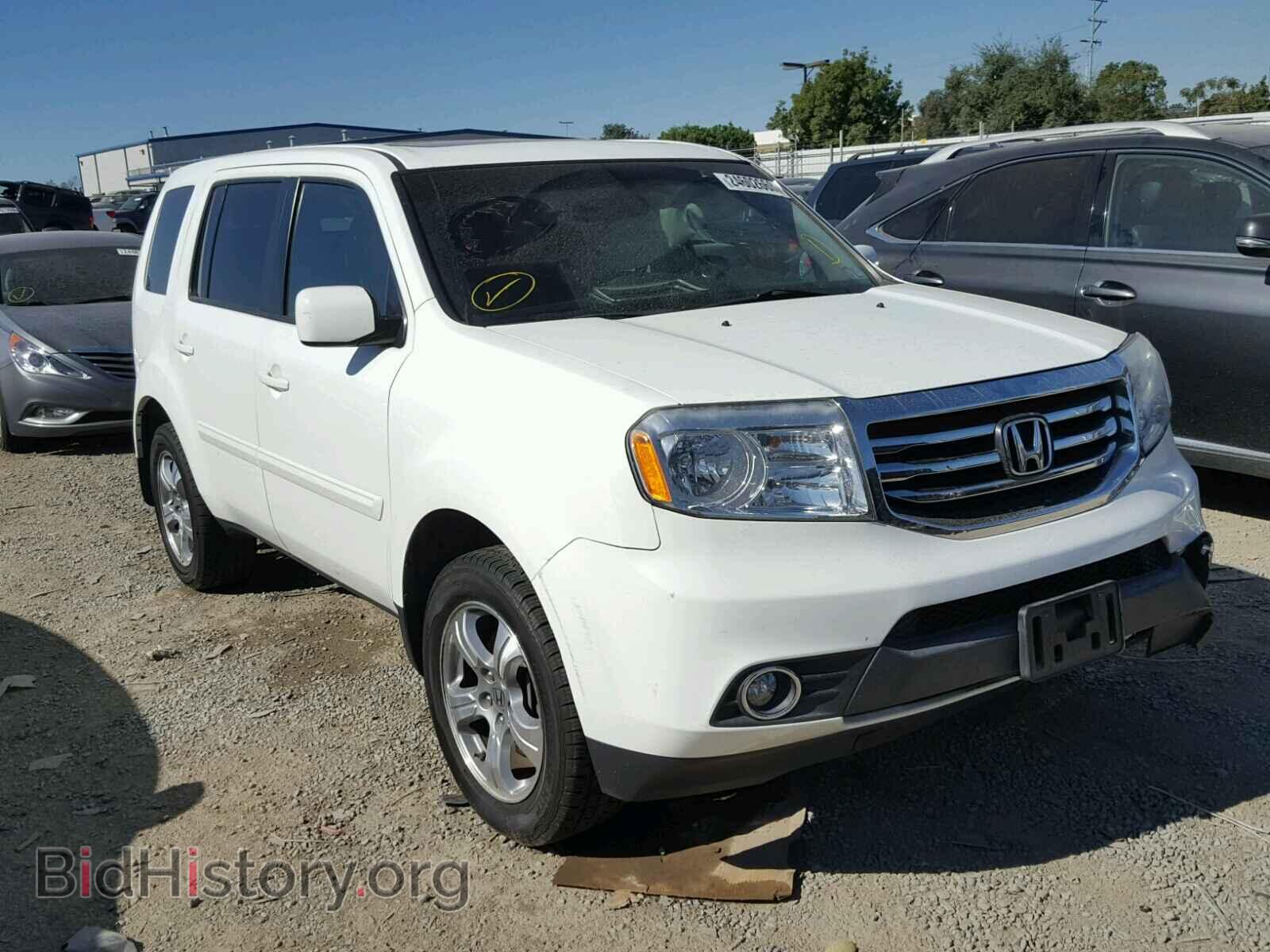 Фотография 5FNYF3H73CB017854 - HONDA PILOT 2012