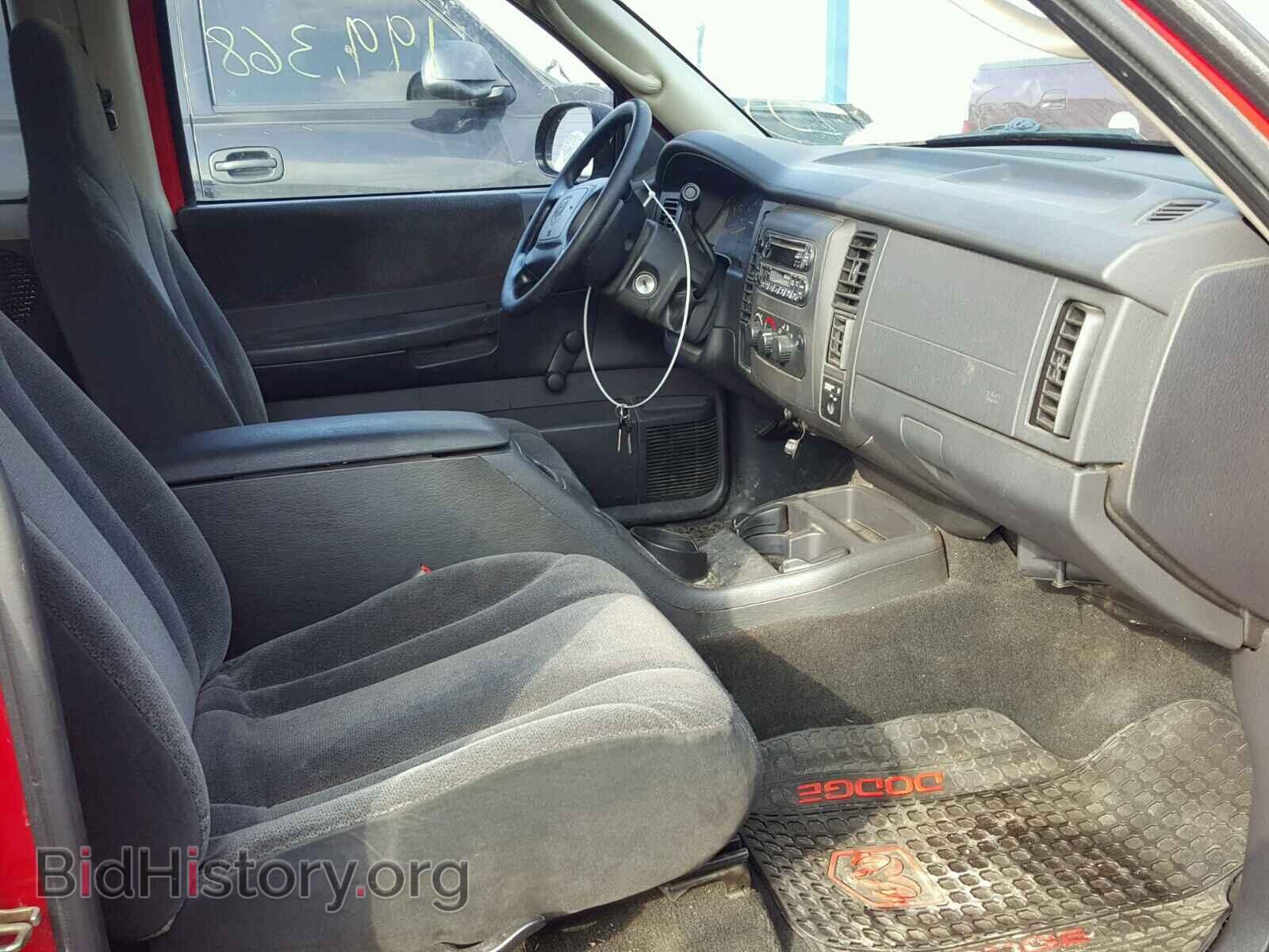 2002 DODGE DAKOTA - VIN: 1B7GL32X42S511011 - Фото 5