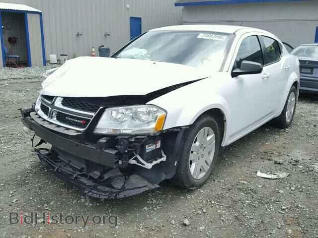 2014 DODGE AVENGER - VIN: 1C3CDZAB8EN111075 - Фото 2