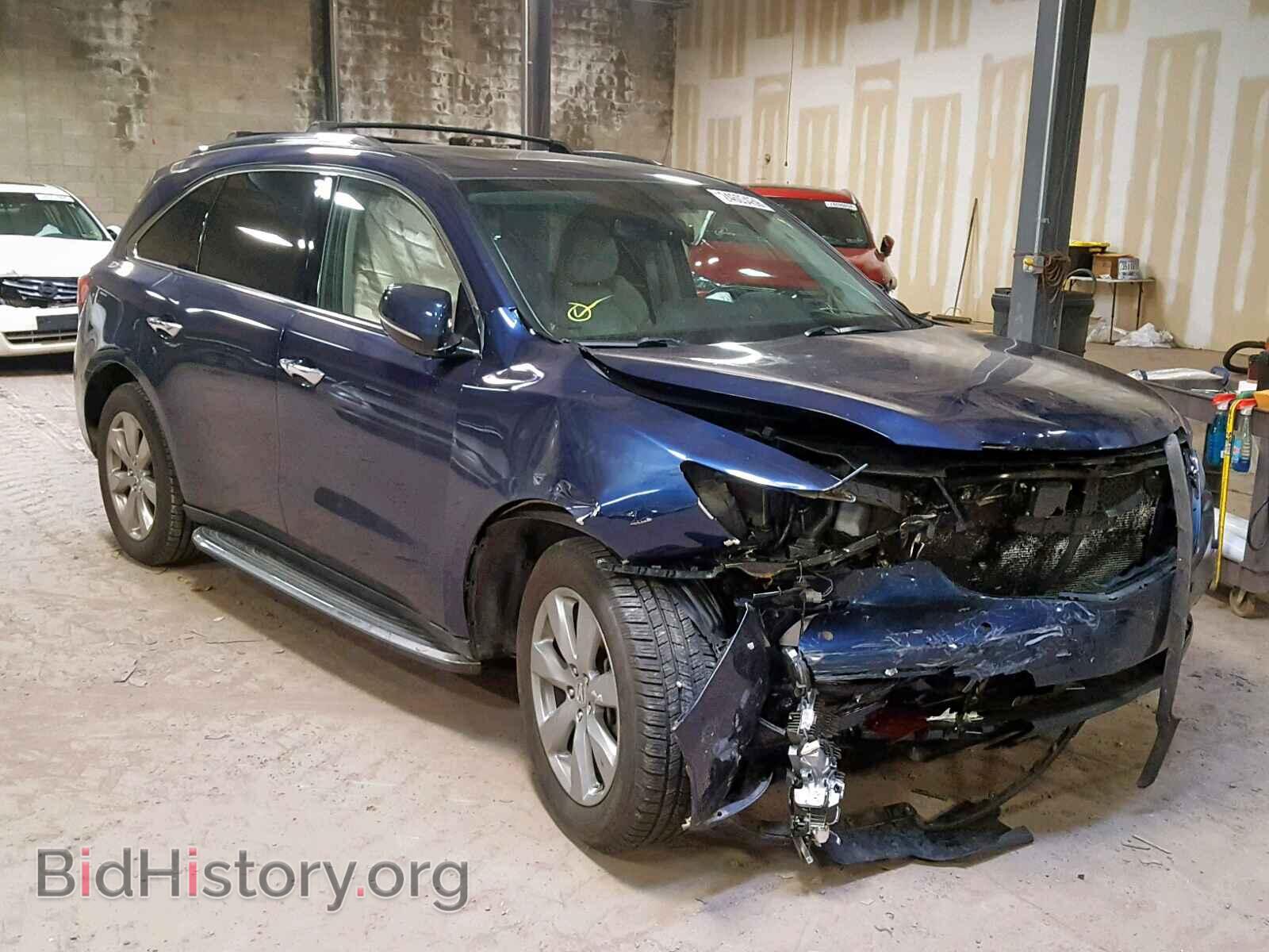 Фотография 5FRYD4H88FB013080 - ACURA MDX ADVANC 2015