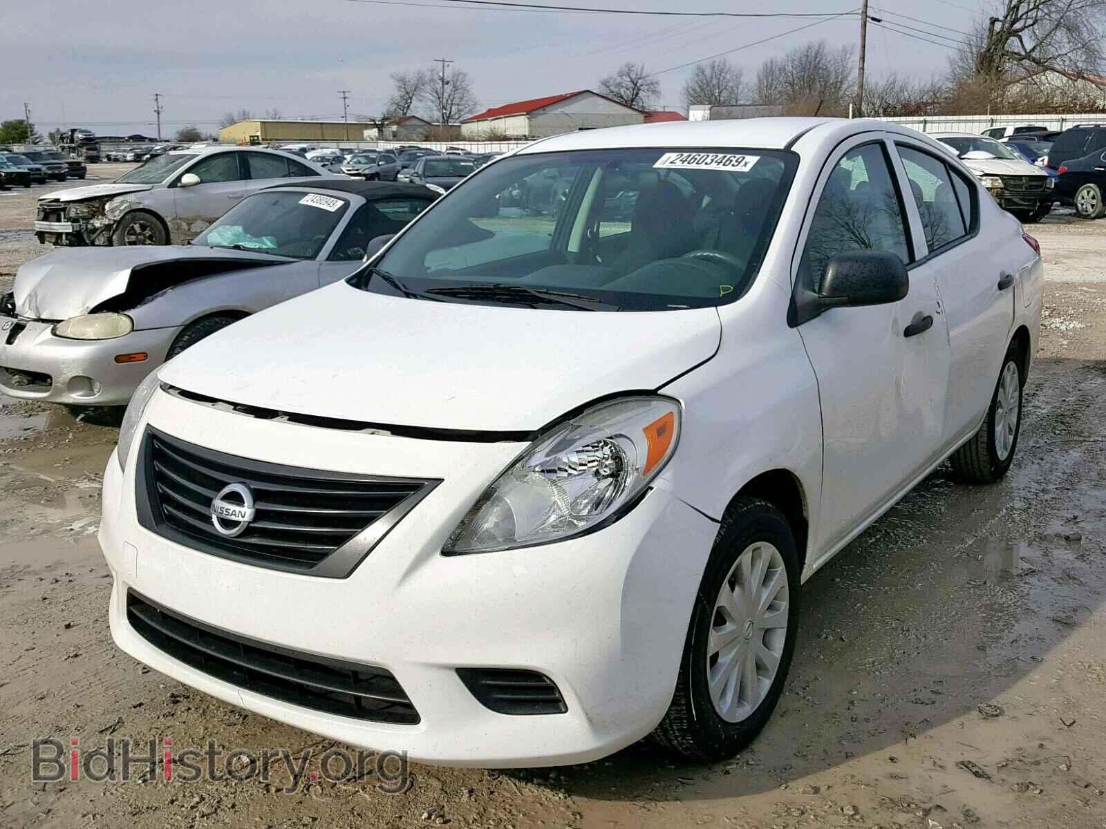 2014 NISSAN VERSA - VIN: 3N1CN7AP1EL865950 - Фото 2