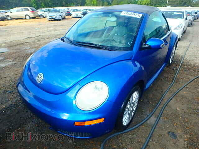 2007 VOLKSWAGEN BEETLE - VIN: 3VWPF31Y27M423301 - Фото 2