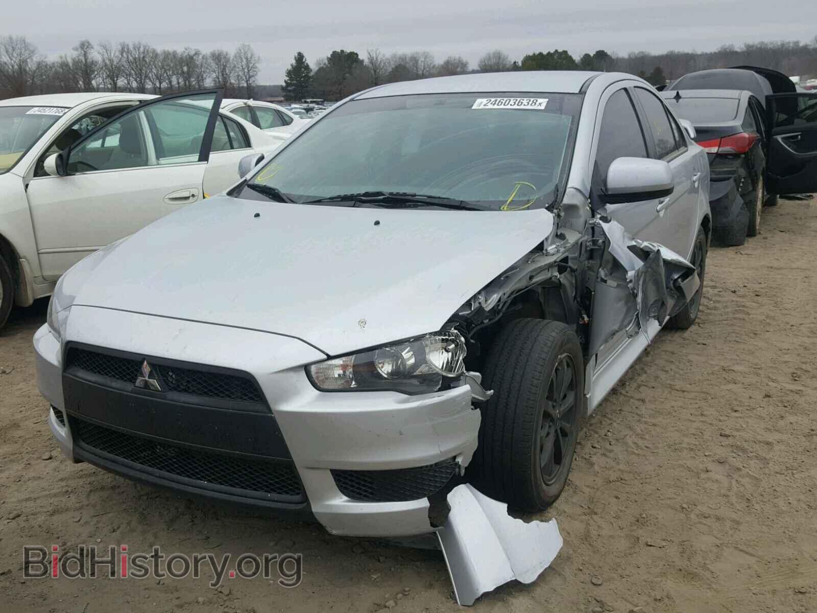 2012 MITSUBISHI LANCER - VIN: JA32V2FWXCU031303 - Фото 2
