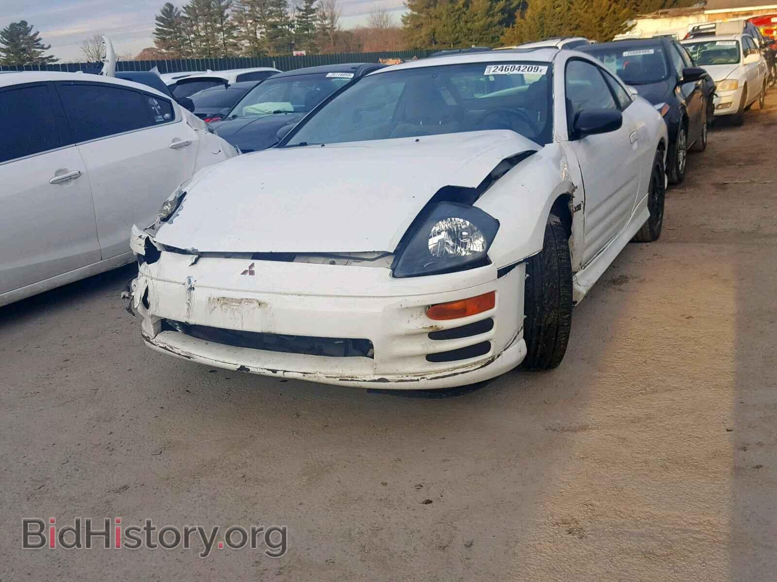 2000 MITSUBISHI ECLIPSE - VIN: 4A3AC84L8YE106657 - Фото 2
