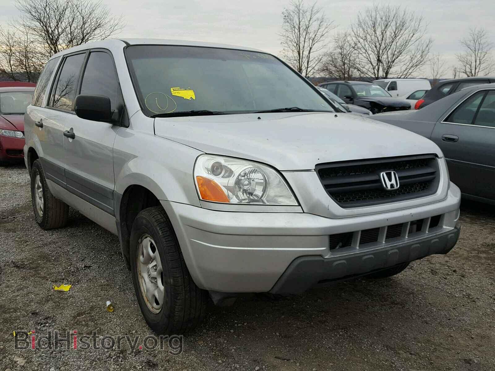 Photo 2HKYF18145H511886 - HONDA PILOT 2005