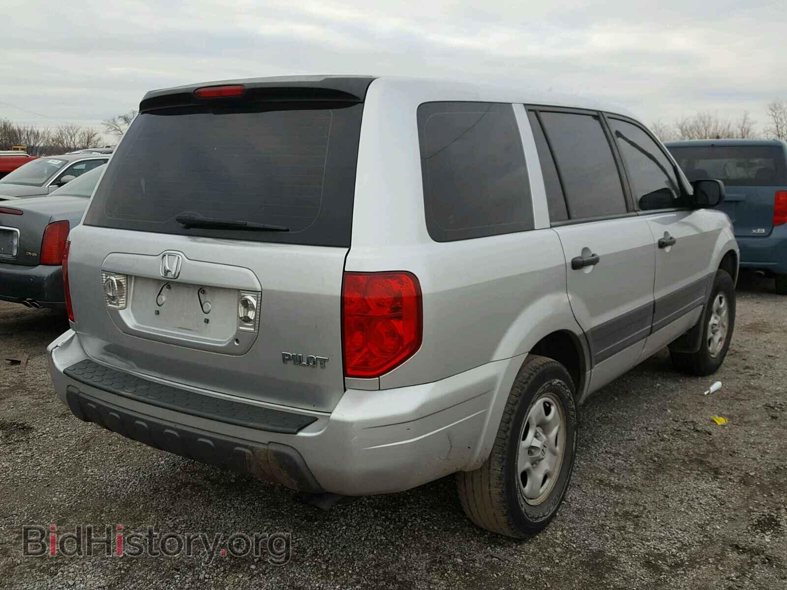 2005 HONDA PILOT - VIN: 2HKYF18145H511886 - Photo 4