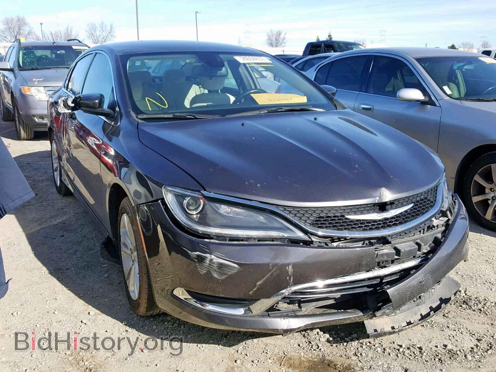 Фотография 1C3CCCAB7GN159458 - CHRYSLER 200 2016