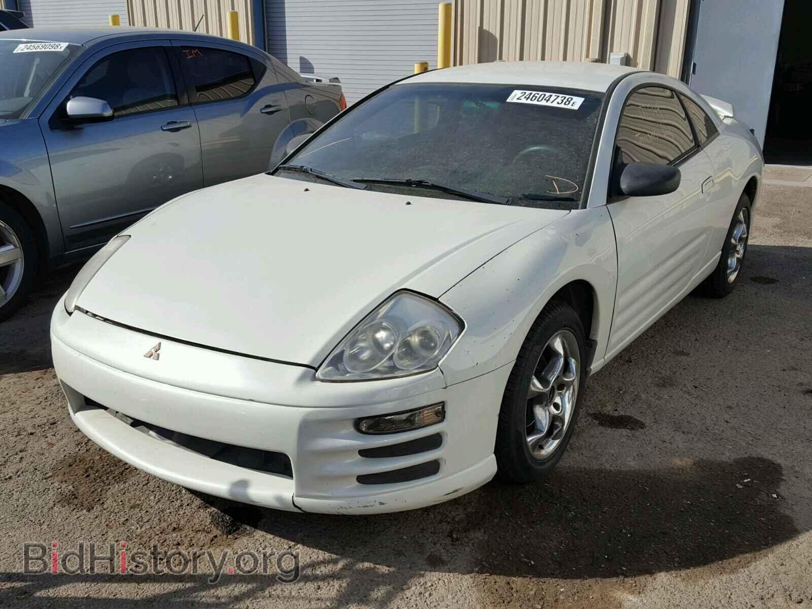 2001 MITSUBISHI ECLIPSE - VIN: 4A3AC34G11E204425 - Фото 2