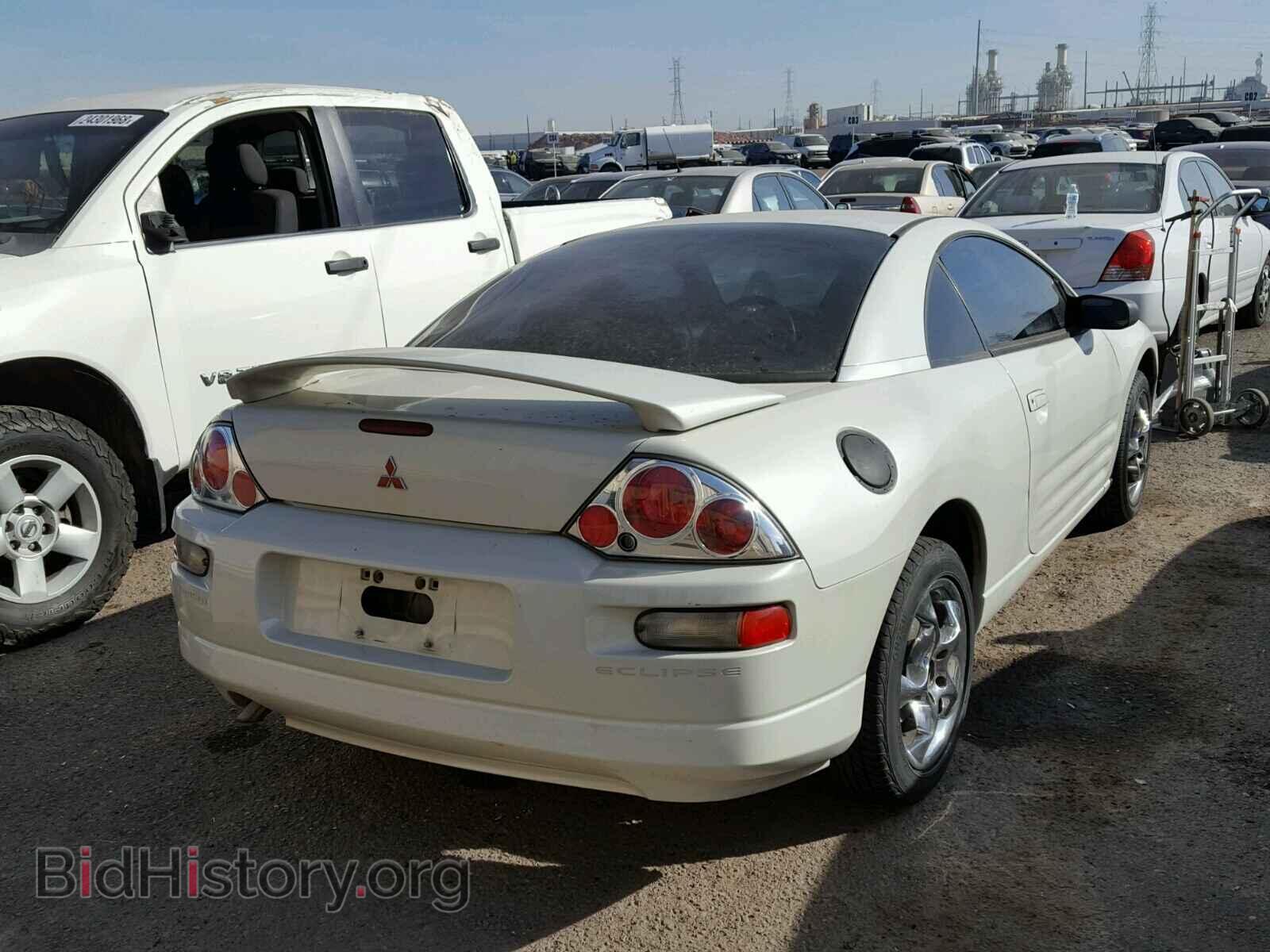 2001 MITSUBISHI ECLIPSE - VIN: 4A3AC34G11E204425 - Фото 4