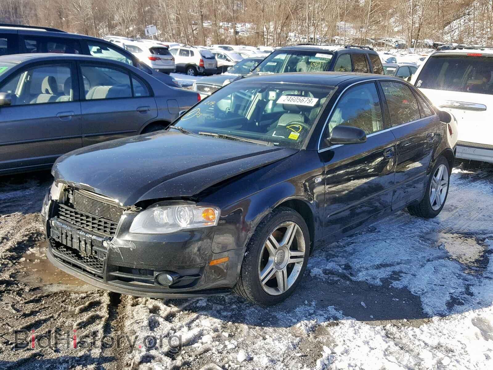 2007 AUDI A4 - VIN: WAUDF78EX7A270461 - Фото 2