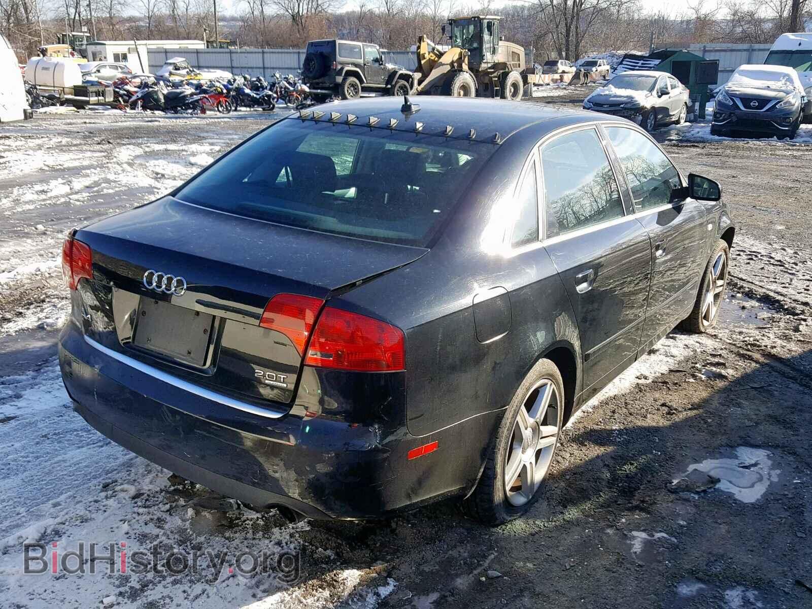 2007 AUDI A4 - VIN: WAUDF78EX7A270461 - Фото 4