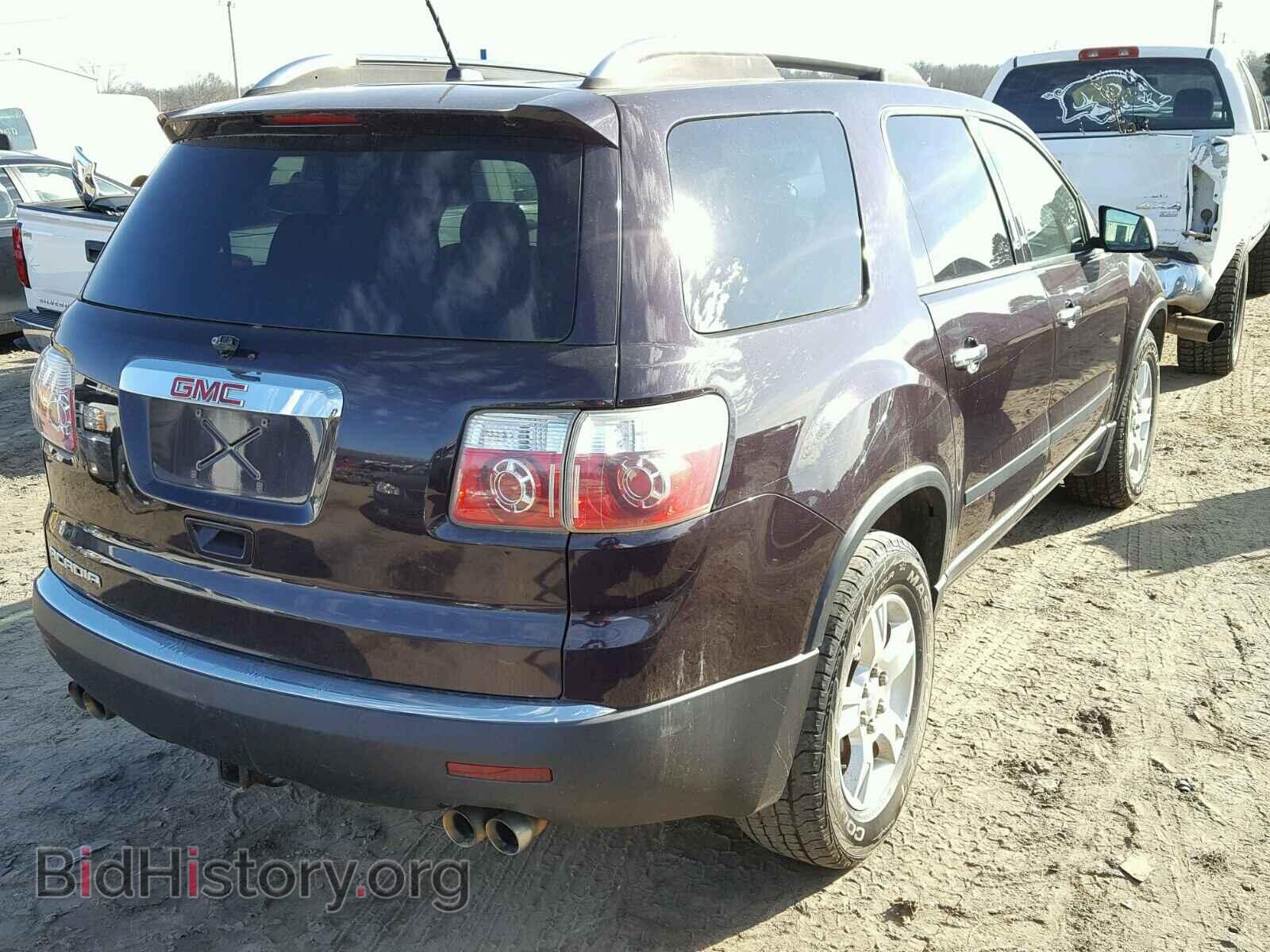 2009 GMC ACADIA - VIN: 1GKER13D49J158580 - Фото 4