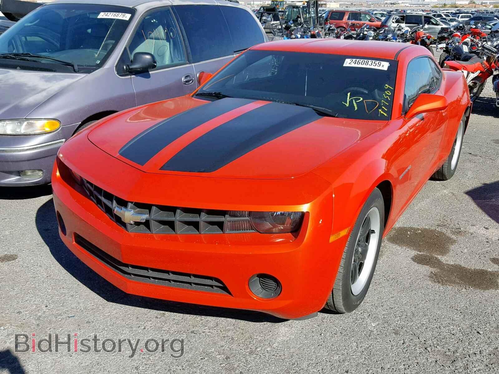 2013 CHEVROLET CAMARO - VIN: 2G1FE1E37D9240462 - Фото 2