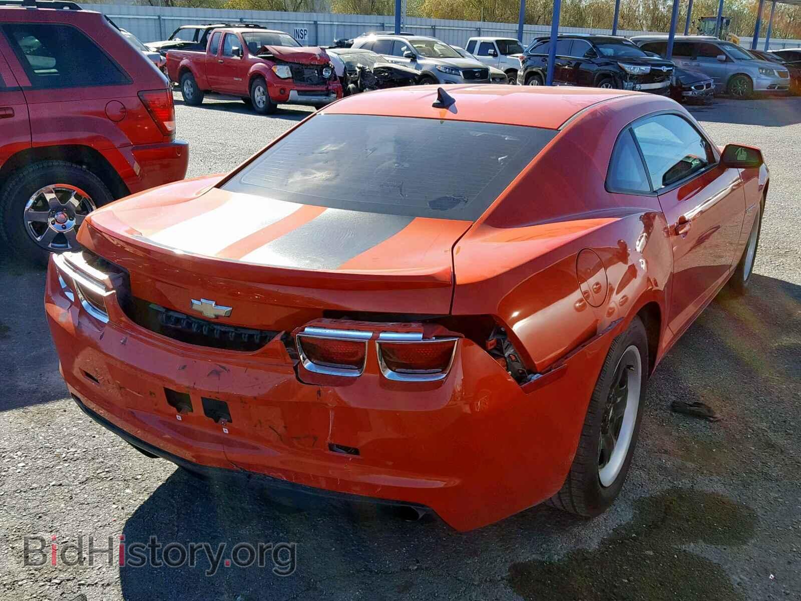 2013 CHEVROLET CAMARO - VIN: 2G1FE1E37D9240462 - Фото 4