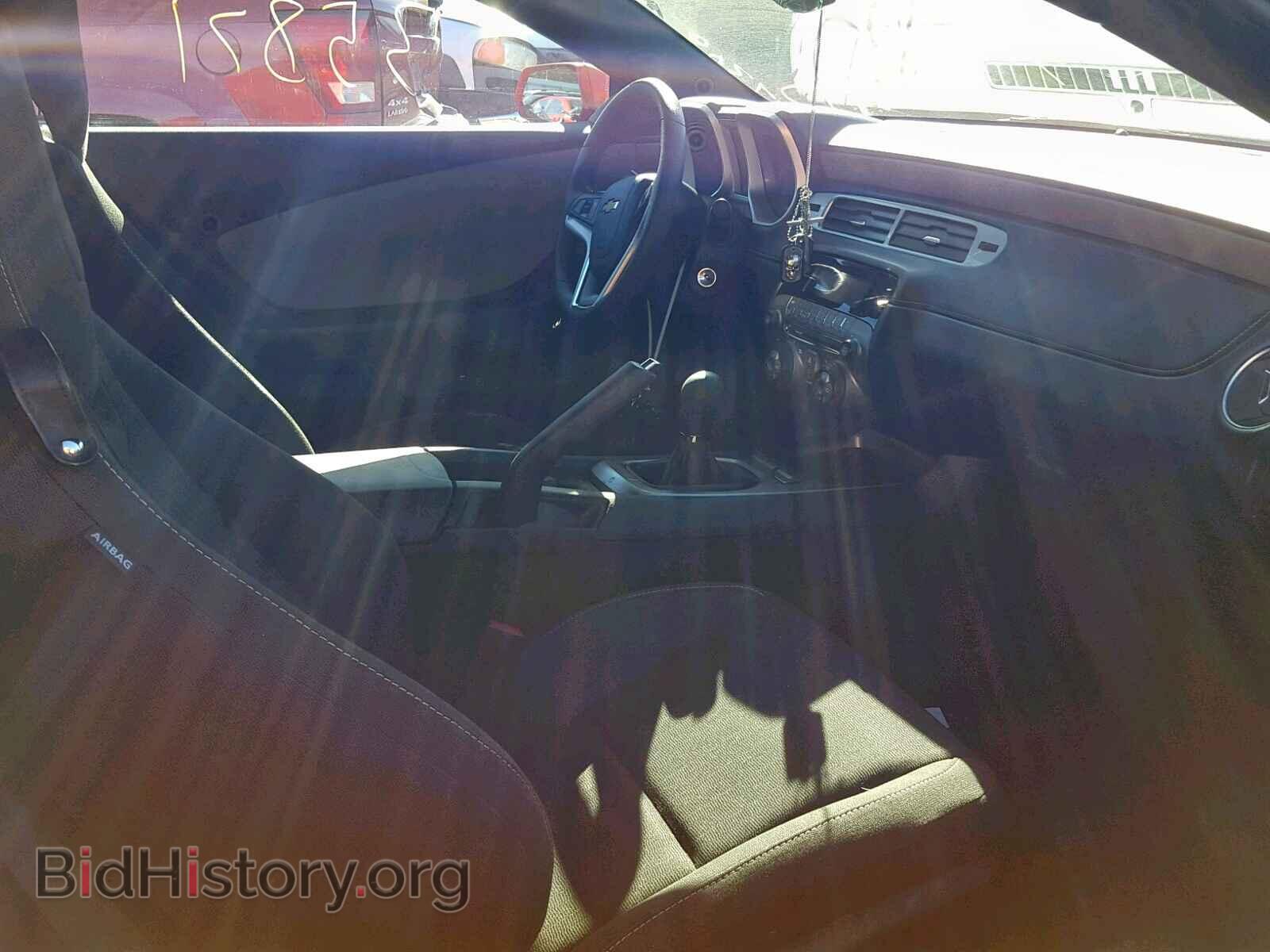 2013 CHEVROLET CAMARO - VIN: 2G1FE1E37D9240462 - Фото 5