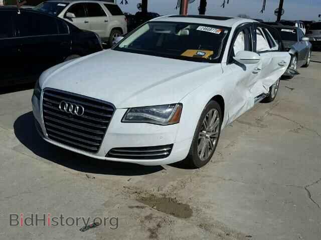 2013 AUDI A8 - VIN: WAUR2AFD7DN019605 - Фото 2