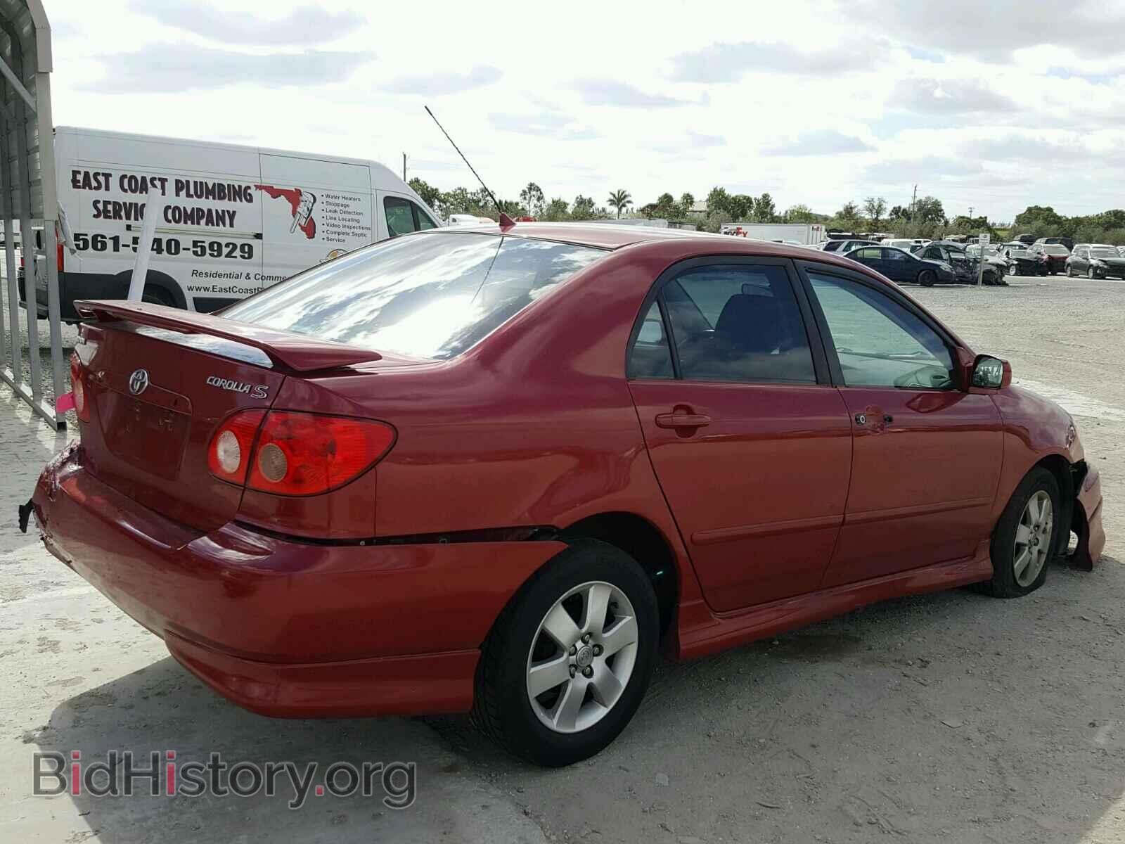 2003 TOYOTA COROLLA - VIN: 1NXBR32E43Z094465 - Фото 4