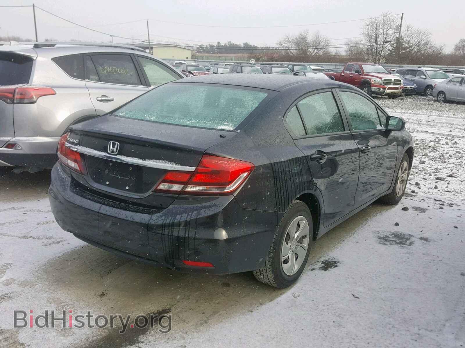 2014 HONDA CIVIC LX - VIN: 19XFB2F59EE220769 - Фото 4