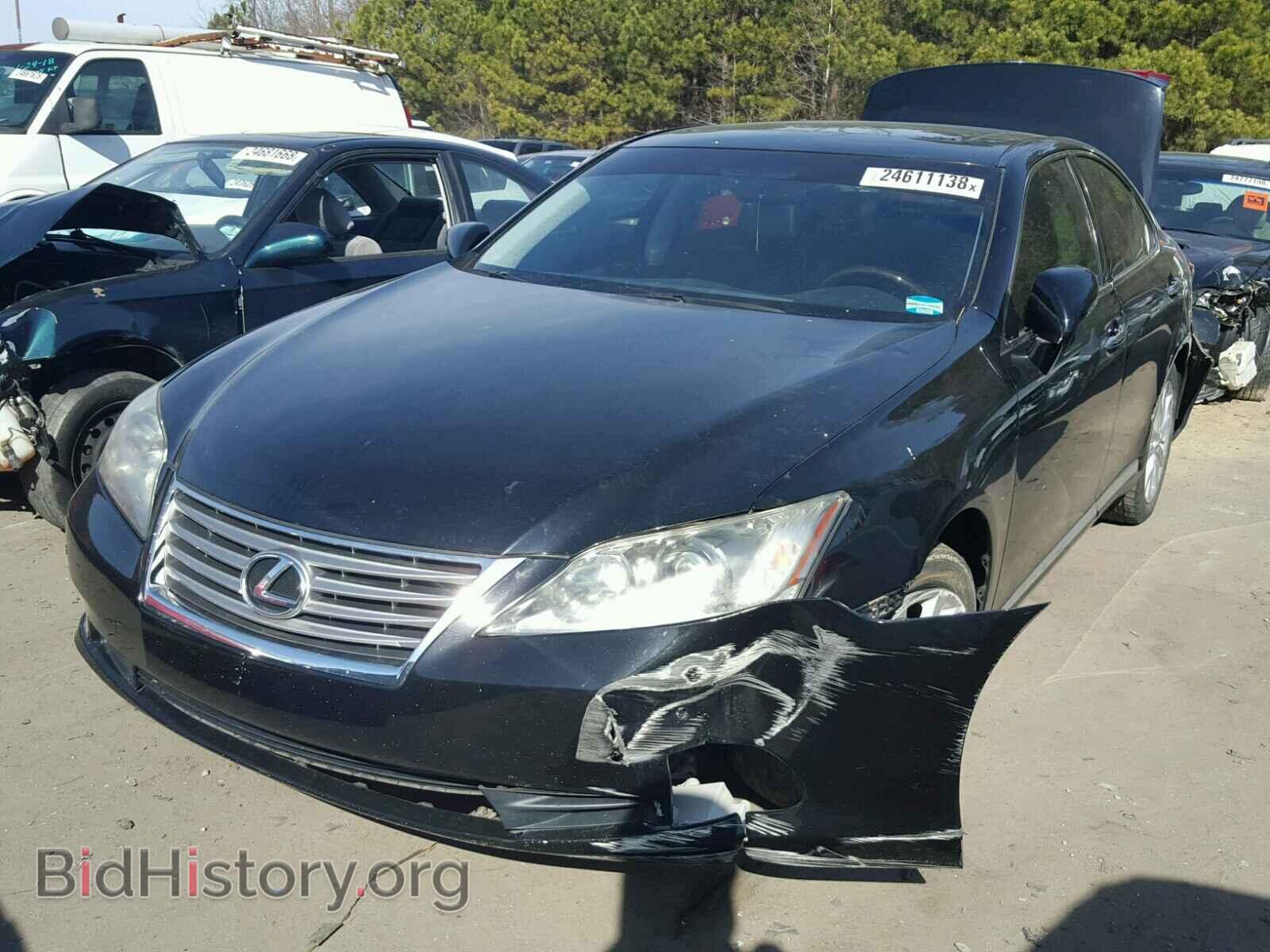 2011 LEXUS ES350 - VIN: JTHBK1EG8B2459460 - Фото 2