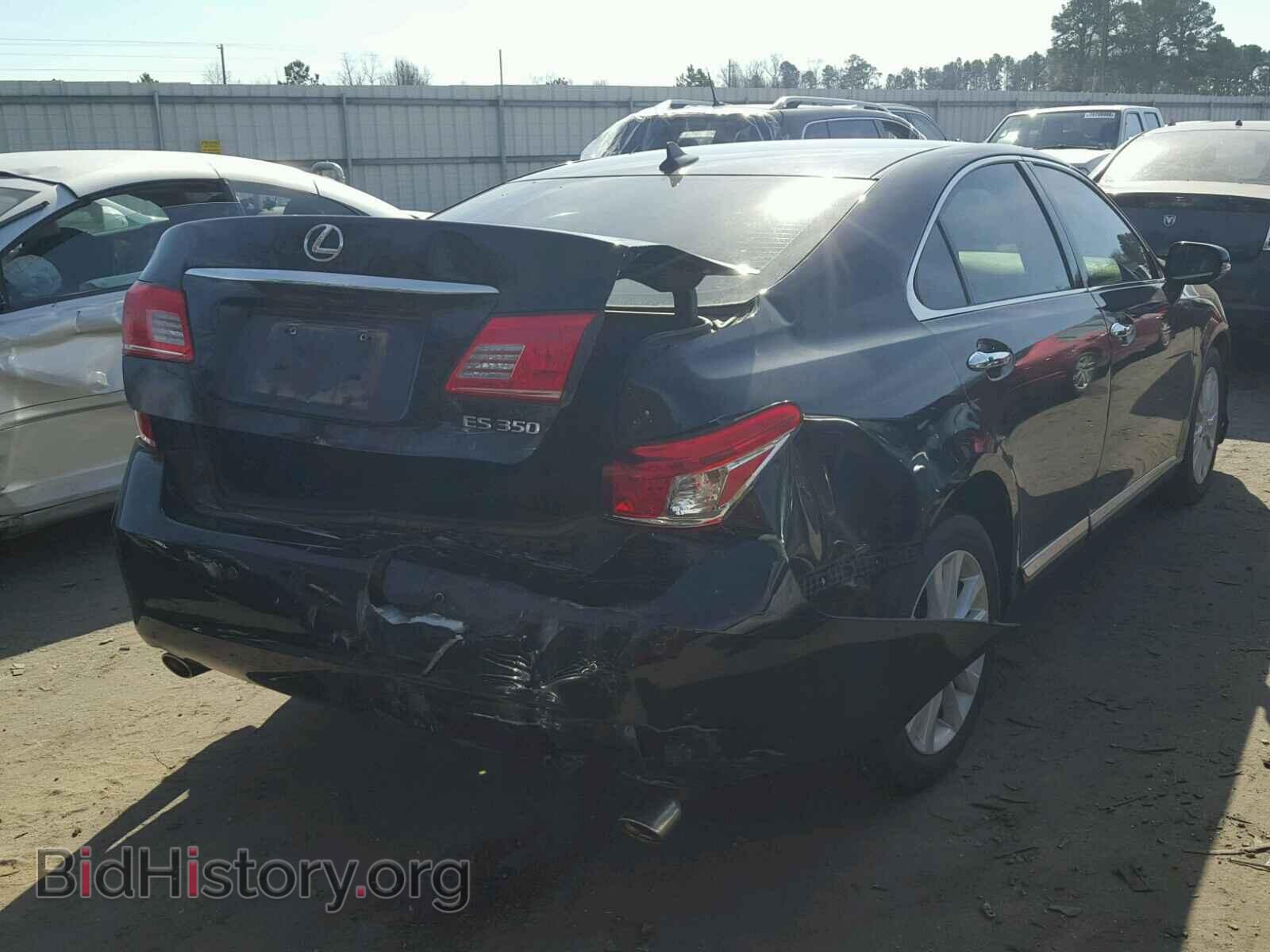 2011 LEXUS ES350 - VIN: JTHBK1EG8B2459460 - Фото 4