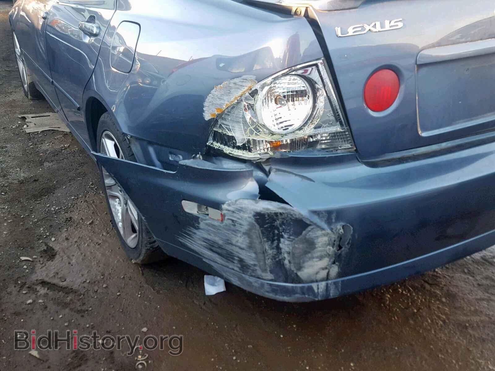 2005 LEXUS IS - VIN: JTHBD192450100390 - Фото 9