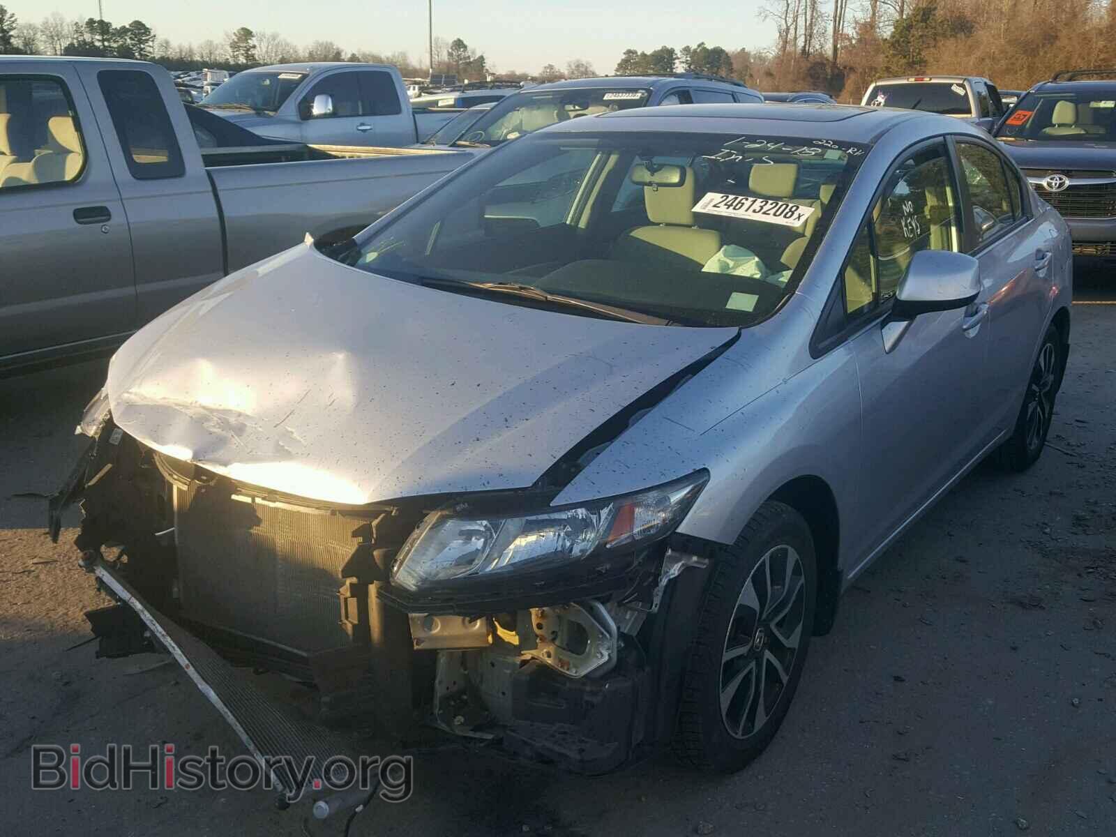 2013 HONDA CIVIC - VIN: 2HGFB2F8XDH547390 - Фото 2