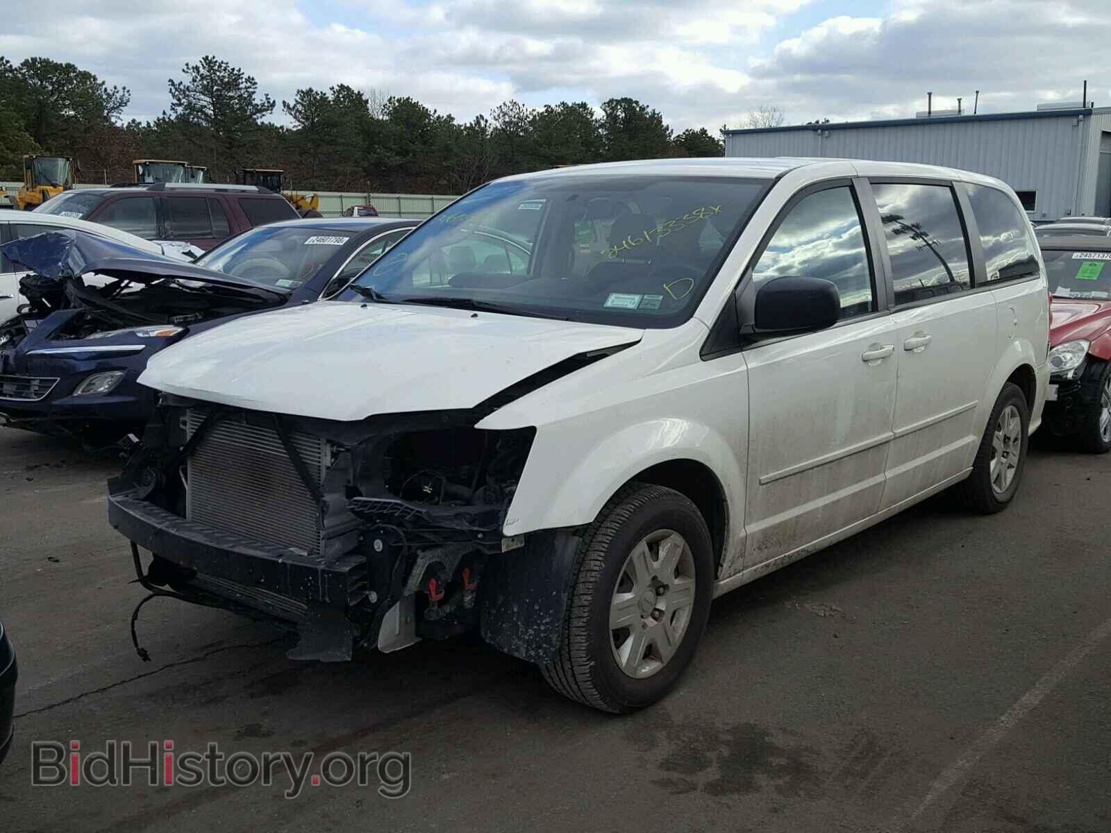 2012 DODGE CARAVAN - VIN: 2C4RDGBG7CR398302 - Фото 2
