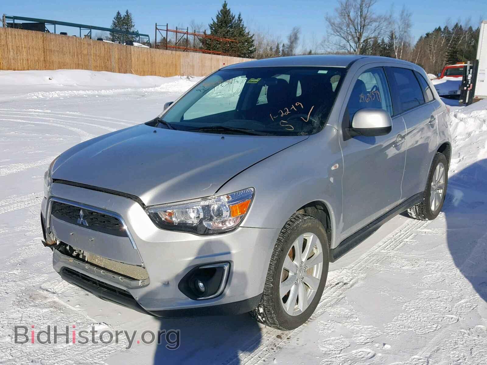 2014 MITSUBISHI OUTLANDER - VIN: 4A4AR4AU9EE022987 - Фото 2