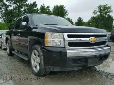 2008 Chevrolet SILVERADO, черный — VIN 2GCEC13C281134002, Copart