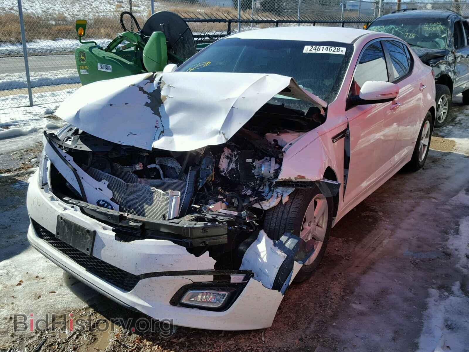 2015 KIA OPTIMA - VIN: KNAGM4A72F5652827 - Фото 2