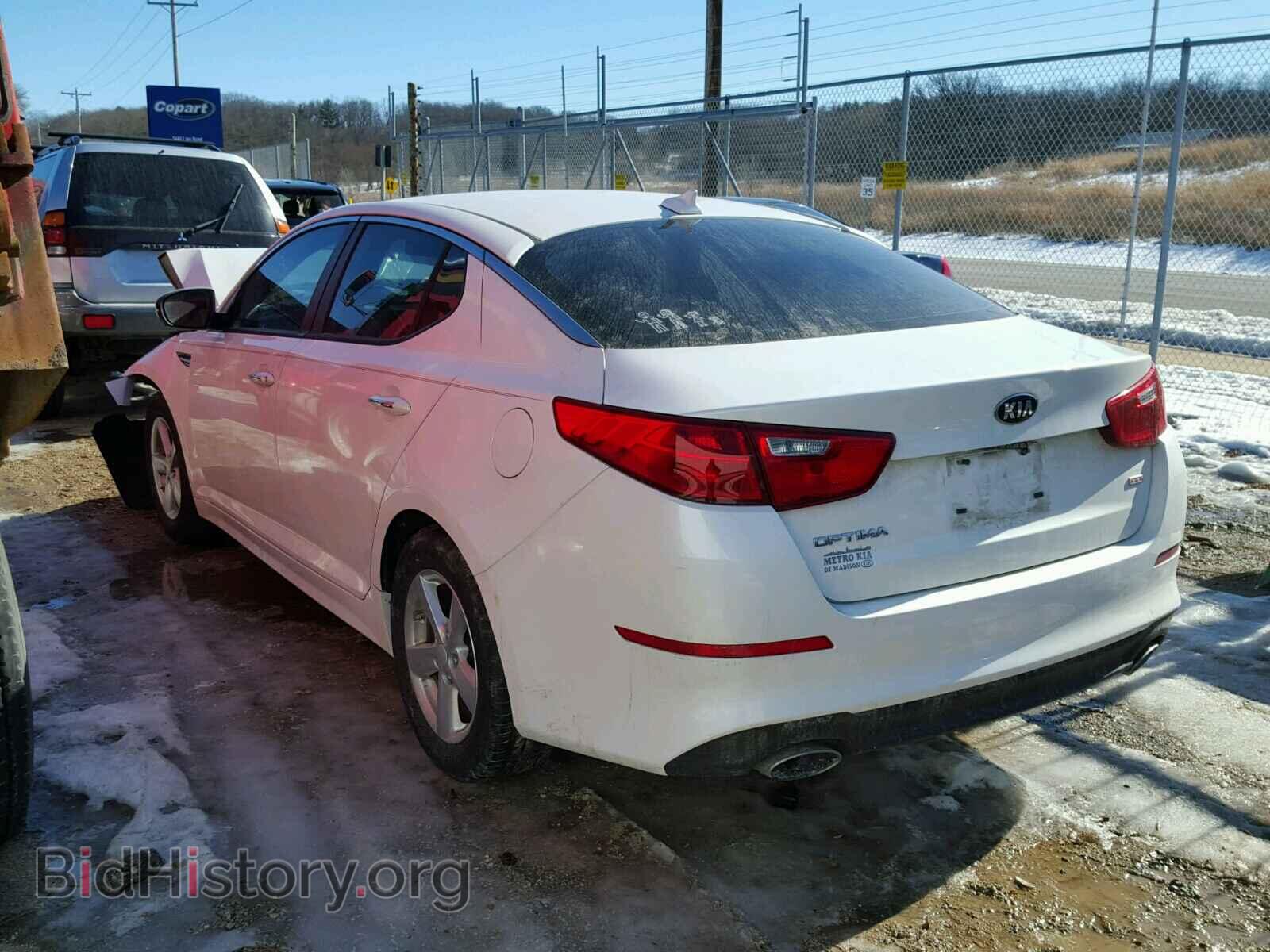 2015 KIA OPTIMA - VIN: KNAGM4A72F5652827 - Фото 3