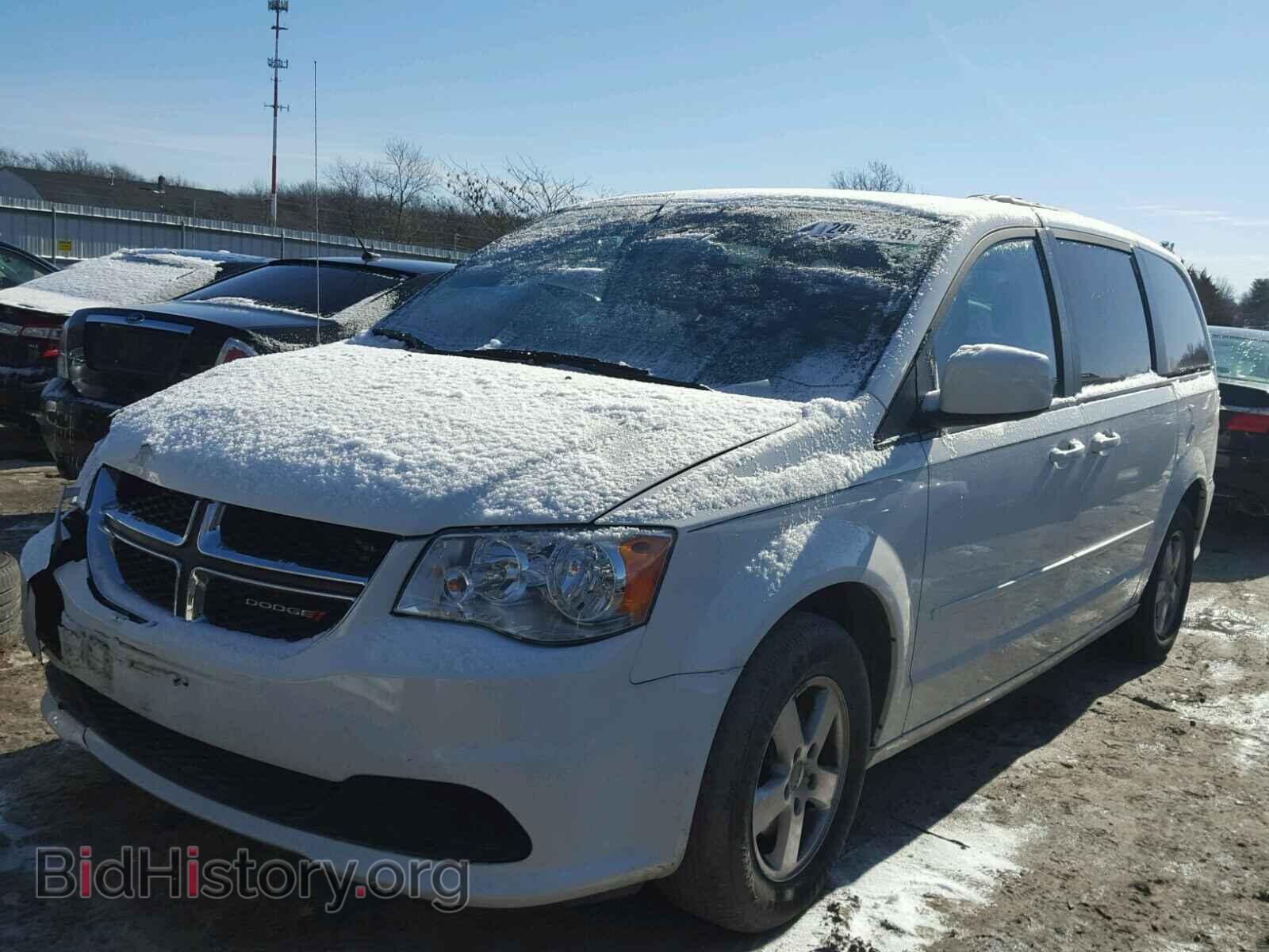 2013 DODGE CARAVAN - VIN: 2C4RDGCG9DR582429 - Фото 2
