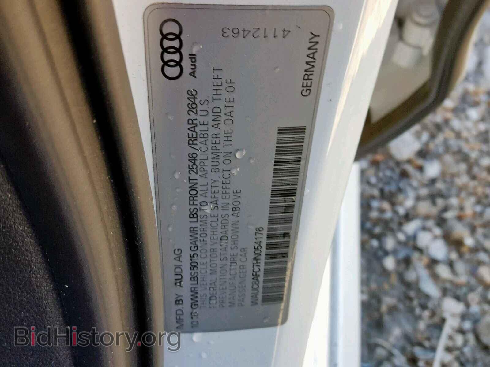 2017 AUDI A6 - VIN: WAUC8AFC7HN054176 - Photo 10