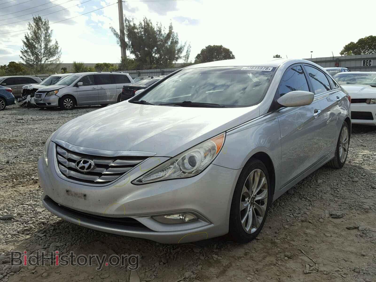 2012 HYUNDAI SONATA - VIN: 5NPEC4AC6CH333422 - Фото 2