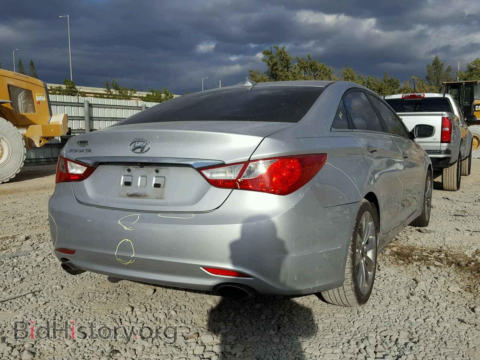 2012 HYUNDAI SONATA - VIN: 5NPEC4AC6CH333422 - Фото 4