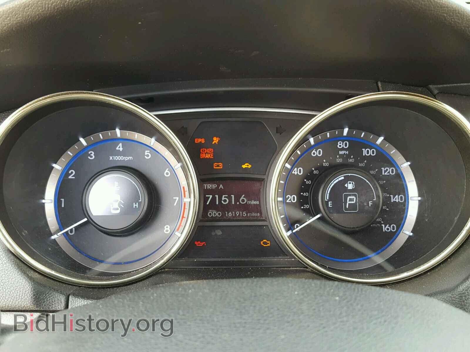 2012 HYUNDAI SONATA - VIN: 5NPEC4AC6CH333422 - Фото 8