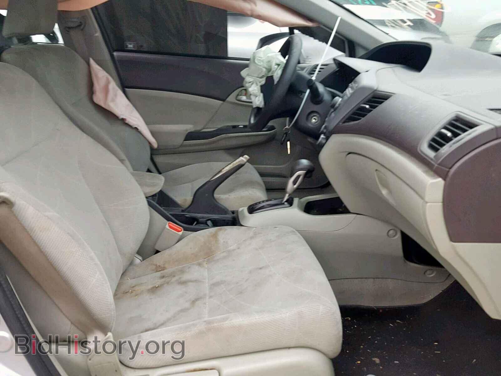 2012 HONDA CIVIC LX - VIN: 19XFB2F59CE087637 - Фото 5