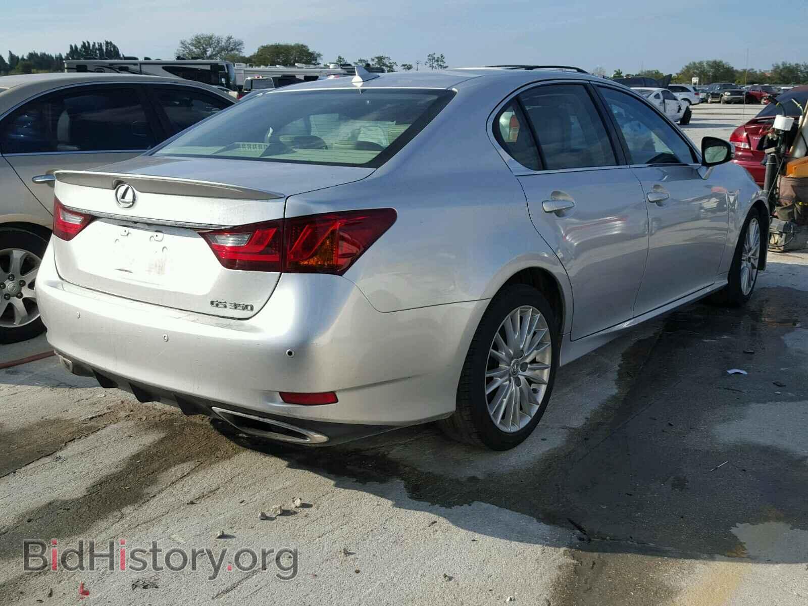 2013 LEXUS GS350 - VIN: JTHBE1BL4D5018614 - Фото 4