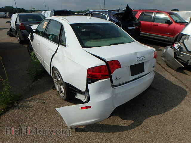 2007 AUDI A4 - VIN: WAUDF78E77A104351 - Фото 3