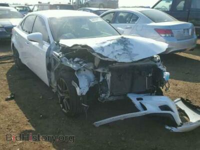 2014 Lexus IS350 IS350 AWD, белый — VIN JTHCE1D28E5004161, Copart